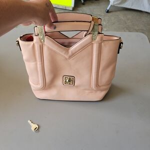 Elegant Peach Handbag